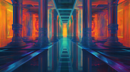 infinite digital kaleidoscope