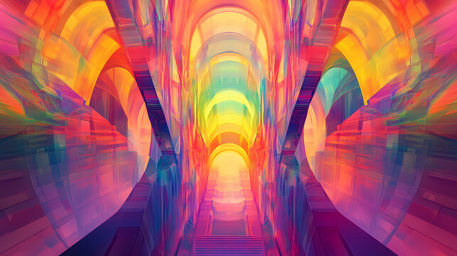 infinite digital kaleidoscope