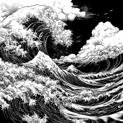 Fototapeta premium Stormy Seascape (1)