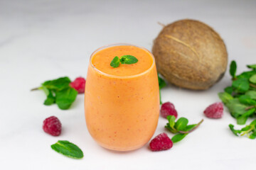 Refreshing and Delicious Mango Berries Smoothie