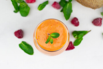 Refreshing and Delicious Mango Berries Smoothie