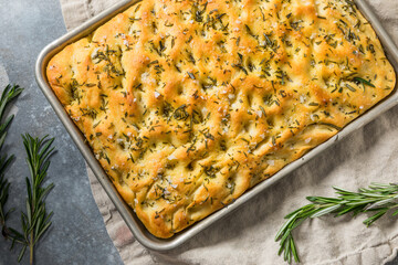 Rosemary and Sea Salt Focaccia Bread
