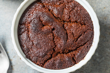 Homemade Chocolate Mug Brownie Cake