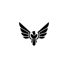Royal eagle elegant logo design