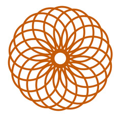 Intricate Geometric Mandala Design