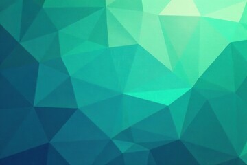 Fototapeta premium Subtle geometric pattern in calming blues & greens, wallpaper, retro, texture