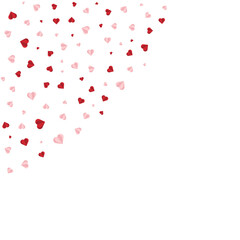 Pattern Love Shape Corner