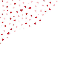 Pattern Love Shape Corner