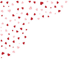 Pattern Love Shape Corner