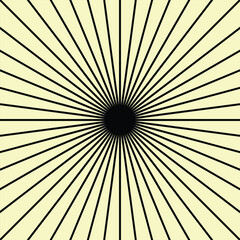 Obraz premium Classic sunburst risingsun background