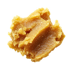 Golden Cannabis Concentrate Closeup Texture Detail