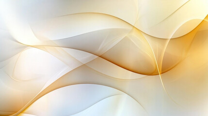 A white and orange background with a wave pattern. The image has a calming and soothing effect, as the colors and the wave pattern create a sense of movement and fluidity