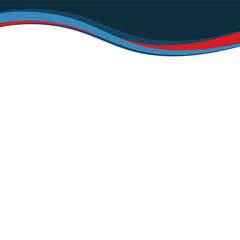 Header Modern Wavy Vector