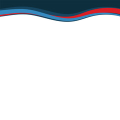 Header Modern Wavy Vector