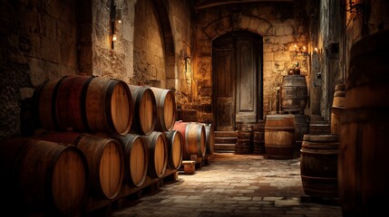 Aged Wine Cellar