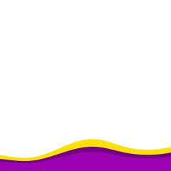 Fun Footer Colorful Shape