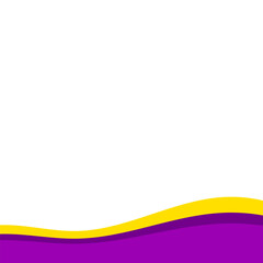 Fun Footer Colorful Shape