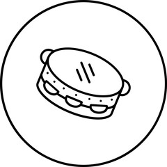Tambourine Icon