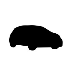 Car Silhouette Shape