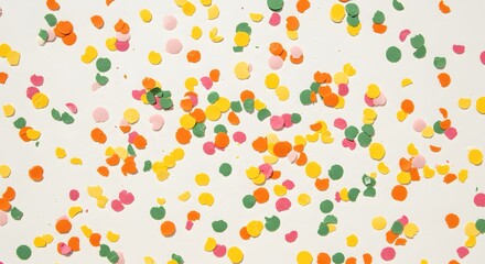 Colorful Sprinkles Confetti Background - Fun Celebration Texture for Birthday Party, Wedding, or Holiday Event