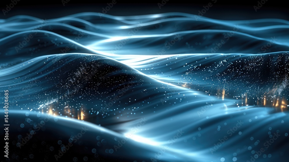 Poster abstract vivid color wave express and emphasize energetic signal. seamless texture of vividness curv