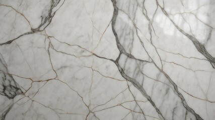 Fototapeta premium Elegant White Marble Slab Background for Design, Flooring, and Photography