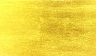 Obraz premium Shiny yellow leaf gold foil texture