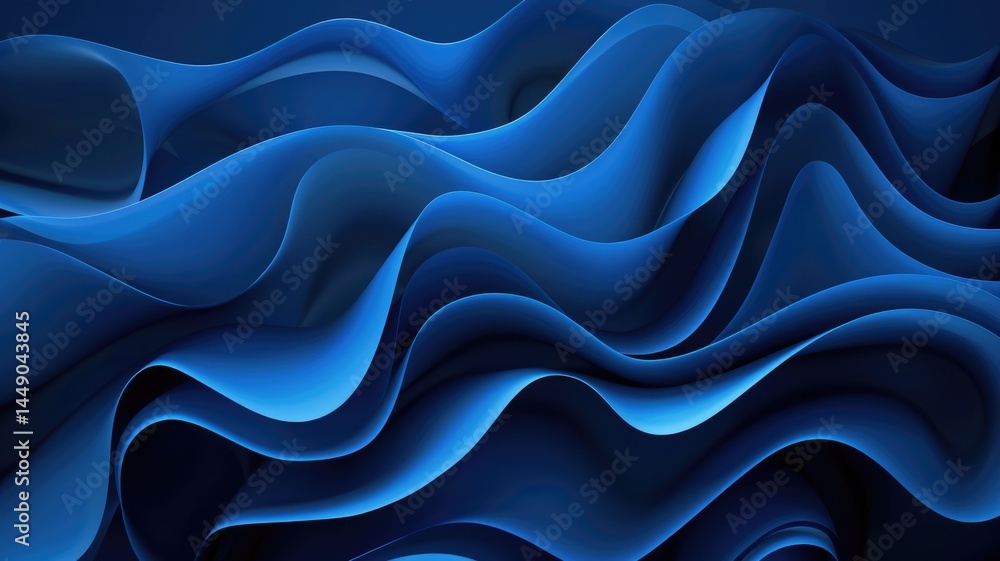 Poster abstract picture micro light sparkling particle represent data flow vivid flowing wave with high tec