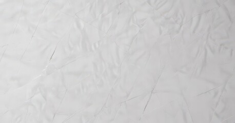 Naklejka premium Subtle crease pattern on pristine white poster , photo, still life