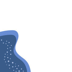 Minimalist Dotted Shape Corner