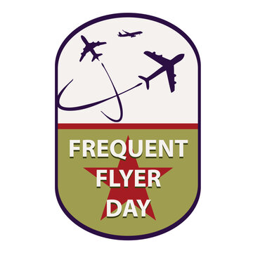 Frequent Flyer Day Sticker