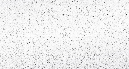 Texture grunge background spray effect. Little noisy black dots isolated on transparent background