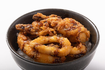 イカフライ丼