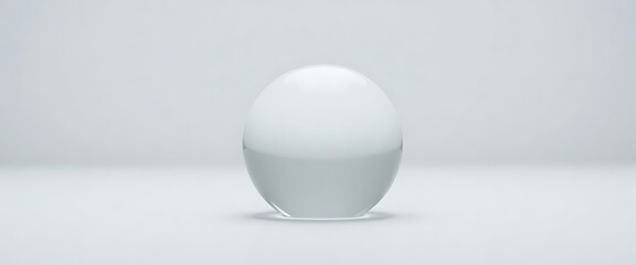 white egg sitting on top of a white table