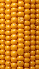 Fototapeta premium Golden Corn Kernel Close-Up