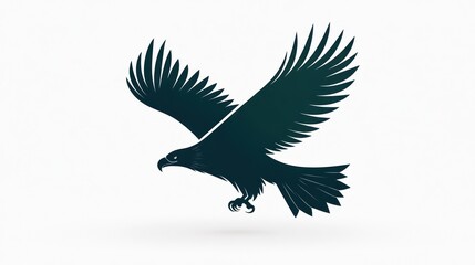Naklejka premium Eagle in Flight - Graphic Design