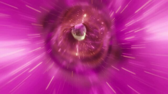 space vortex wormhole magenta/red
