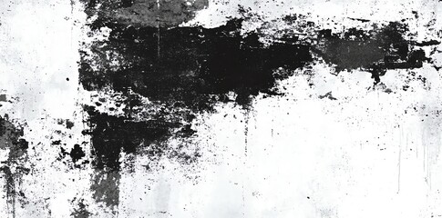 Black and white grunge texture background