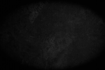 Close up retro plain dark black cement concrete wall background texture for show or advertise or promote product and content on display. Color old concrete wall design vintage grunge element blank.