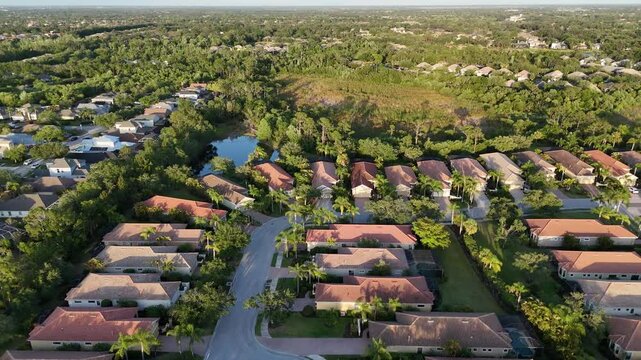 Lakewood Ranch Country Club and beyond from Lakewood Ranch Boulevard