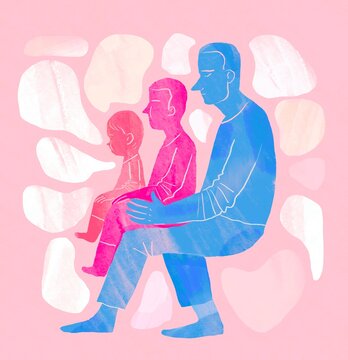 3 generation of male gender