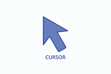 Cursor Icon Or Logo Isolated Illustration