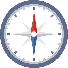 compass isolated on white background