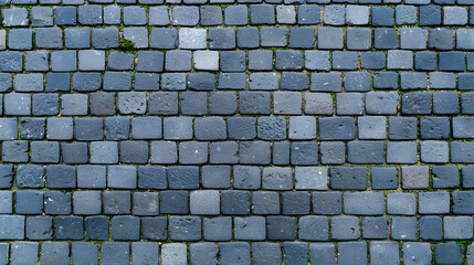 Gray Cobblestone Pavement Texture