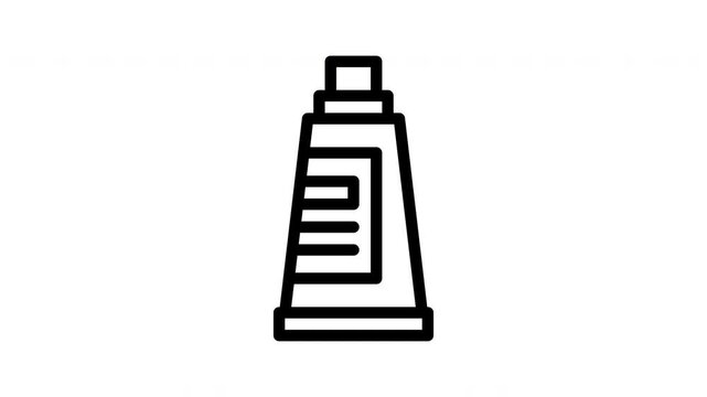 toothpaste animated icon
