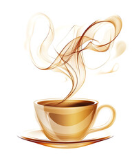 Realistic and artistic illustrations of coffee beans, brewing equipment, coffee cups, baristas, coffee farms, roasting processes, and café scenes