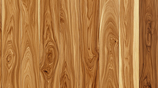 Seamless polished golden oak wood grain texture with fine details - Powered by Adobe