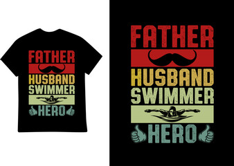 Happy Fathers Day Vector illustration templete