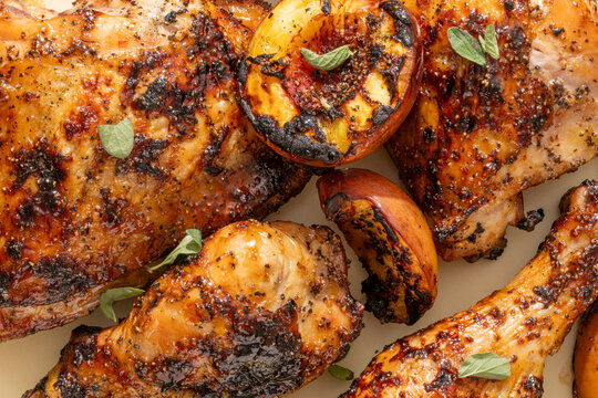 Grilled Chicken Closeup