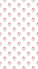 Mushroom on white background